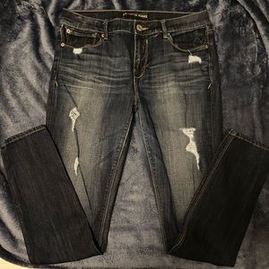 Express Mid Rise Skinny Jeans Size 10